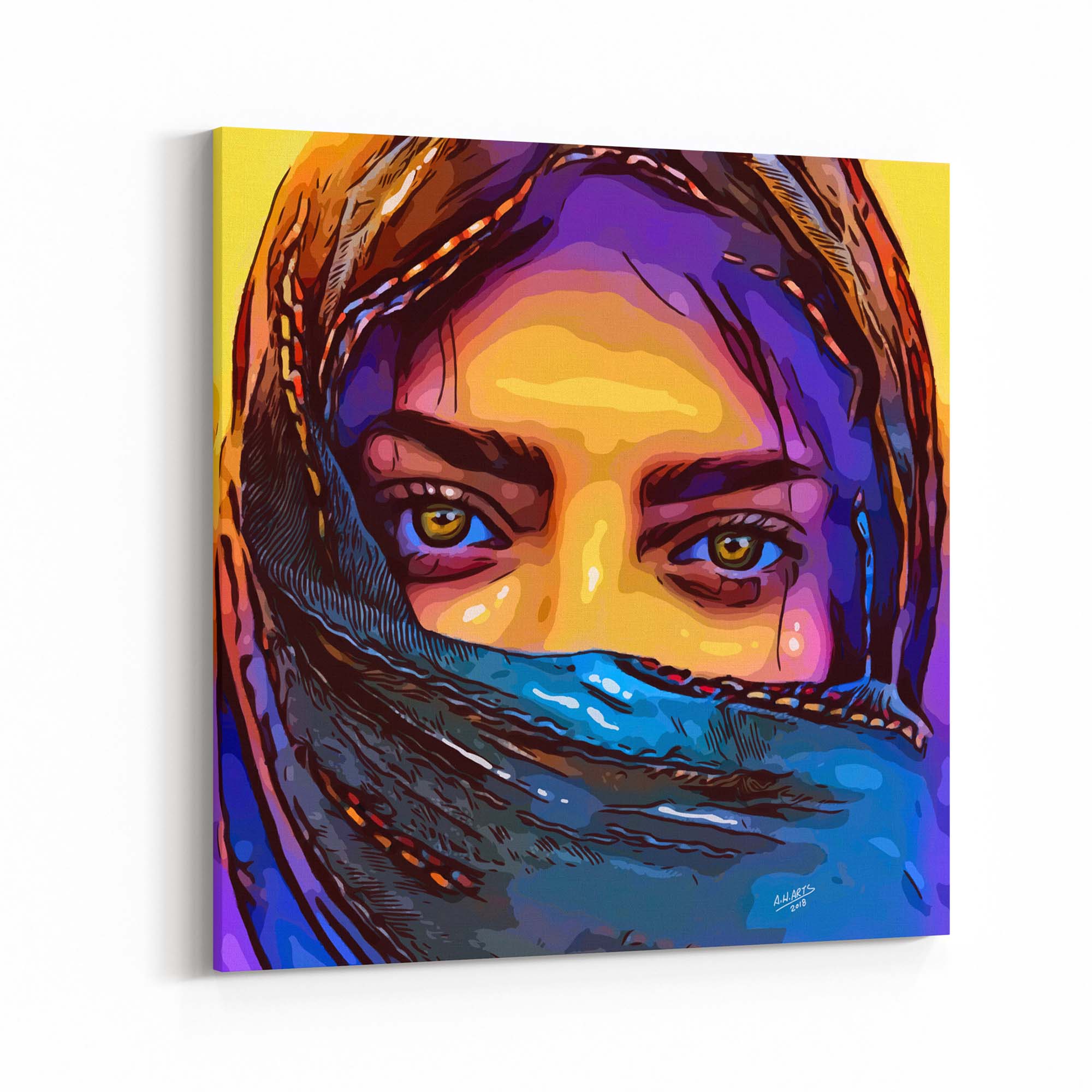 عيون جميلة